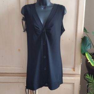 Women's Button Up Sweater Vest